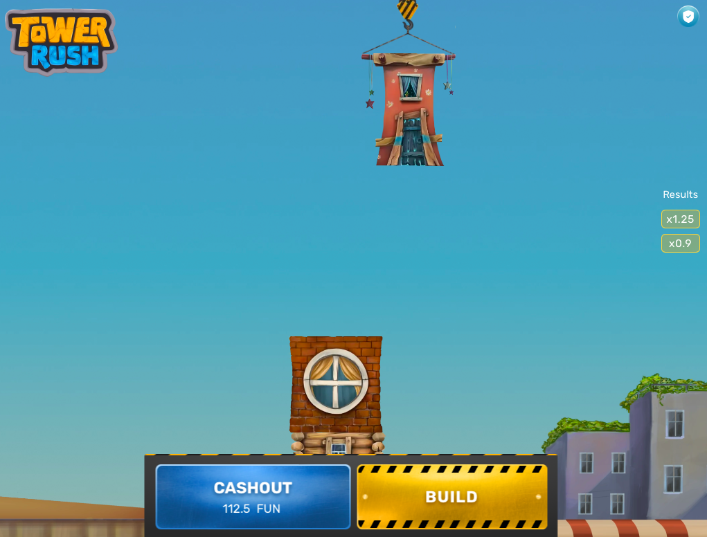 Tower Rush - la tour grandit avec le multiplicateur